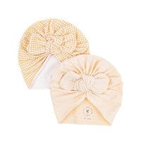 ensemble 2 turbans bébé speckled diamond - Mrs. Ertha 1372 speckled diamond 0-6 0658606268395