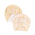 ensemble 2 turbans bébé speckled diamond - Mrs. Ertha 1372 speckled diamond 0-6 0658606268395