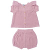 Ensemble Blouse + Short pétale - BB&CO ENSF04A 3662159047120