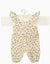 Ensemble salopette Claudie en molleton Féline et sous-pull écru- MINIKANE CG.17.043 3701548452500