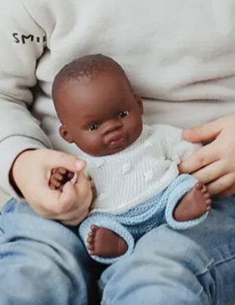 Ensemble tricoté 21cm - Pull et pantalon - Miniland 31686 8413082316860