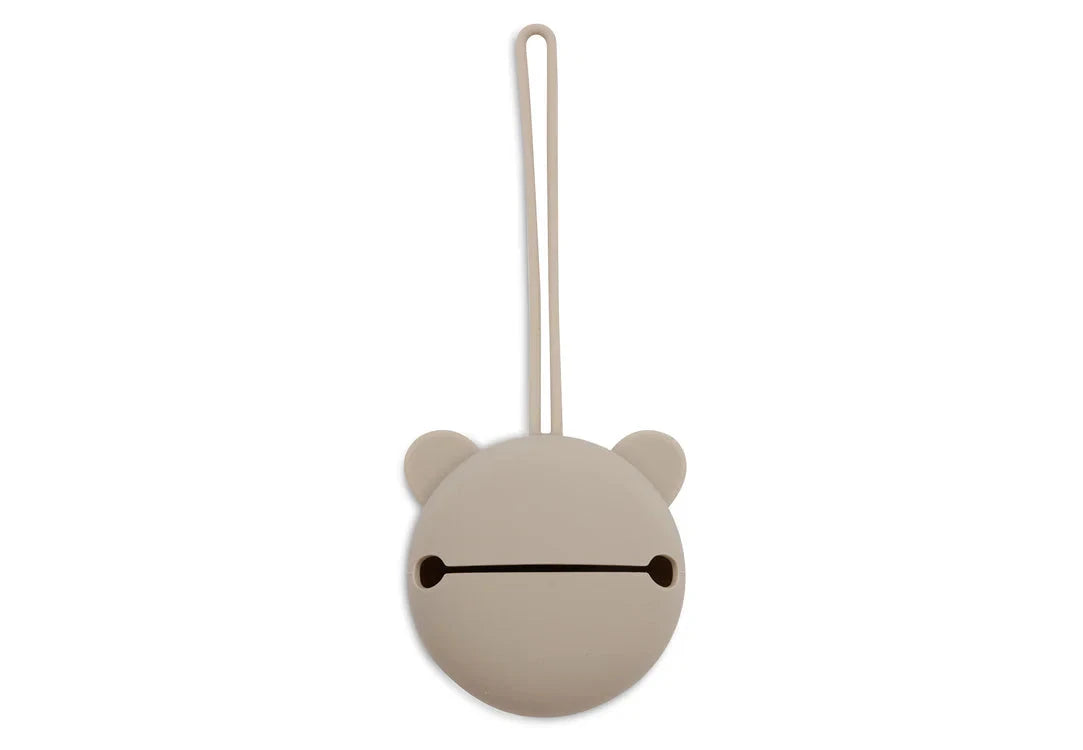 Etui protège-sucettes en silicone olive green - JOLLEIN 720-014-67058 8717329381308