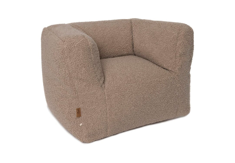 Fauteuil Beanbag teddy warm sand - JOLLEIN 028-543-68143 8717329401112