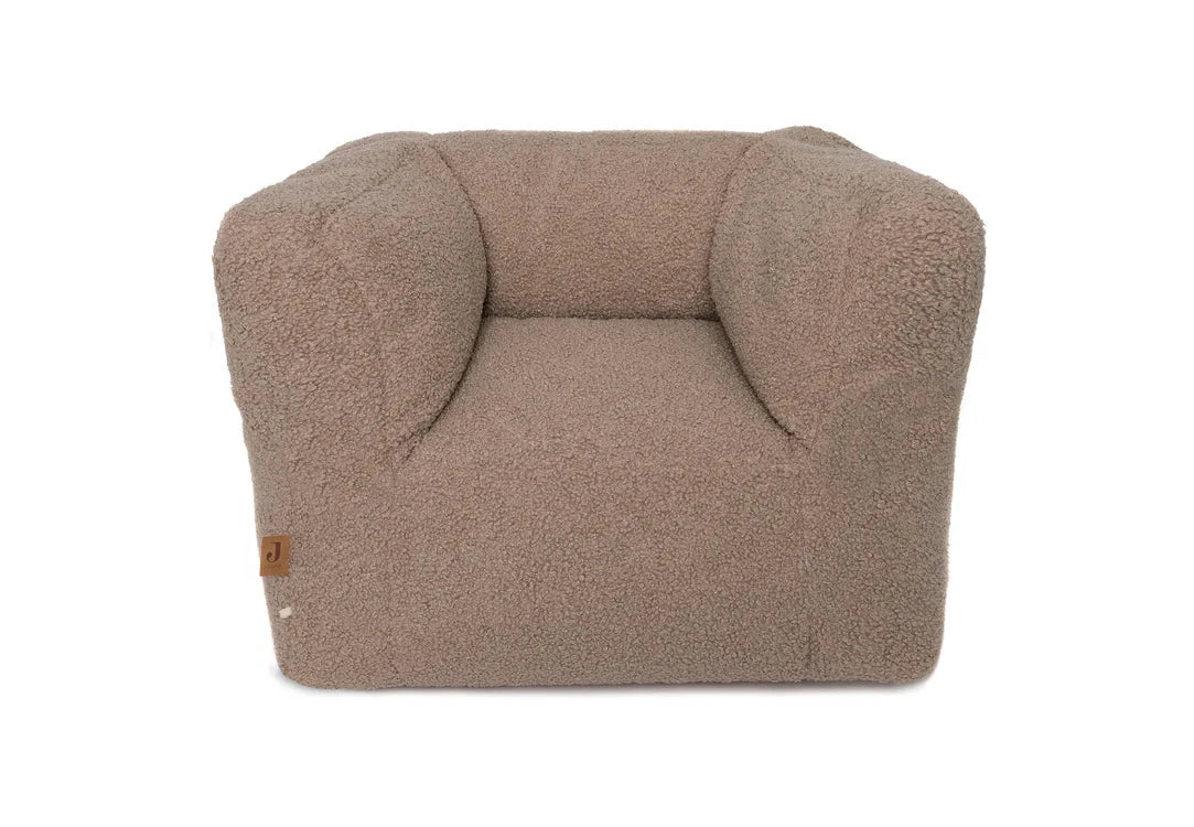 Fauteuil Beanbag teddy warm sand - JOLLEIN 028-543-68143 8717329401112