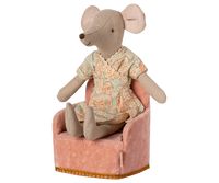 Fauteuil souris rose - MAILEG 11-5401-01