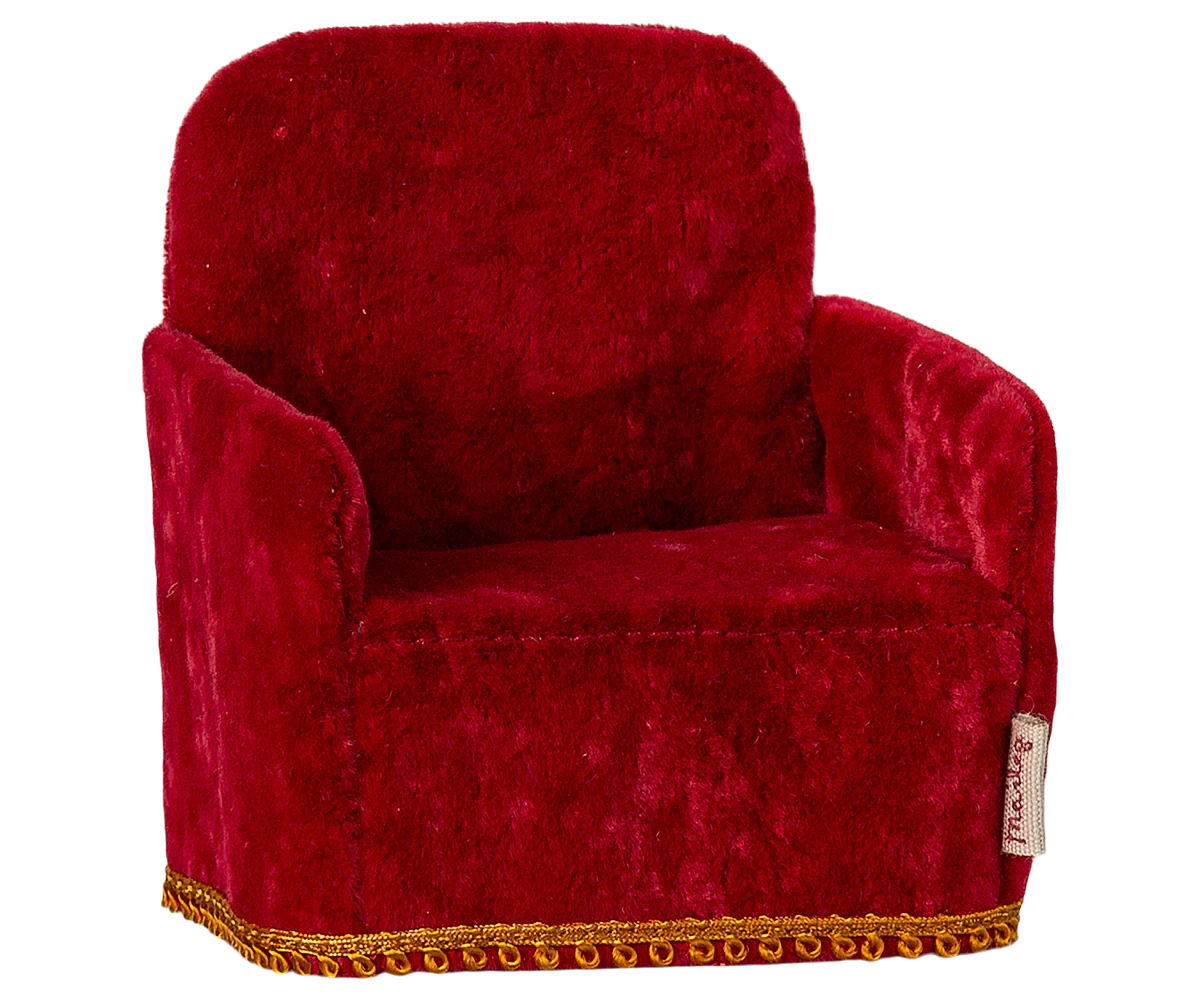 Fauteuil, Souris - Rouge - MAILEG 11-5401-00 5707304142195