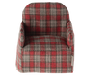 Fauteuil vichy rouge souris - MAILEG 11-4413-03 5707304140474