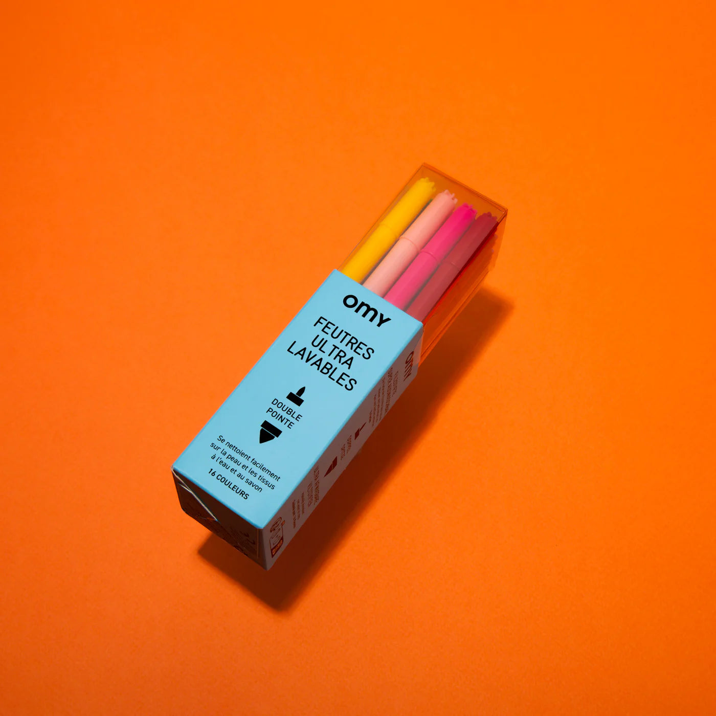 Feutres ultralavables - Omy FEU201 3760235518189