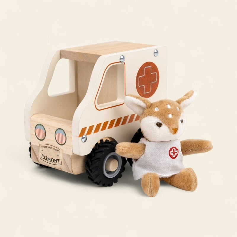 Figurine Ambulance avec ami miniature – Egmont Toys 