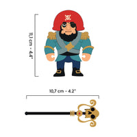 figurine arty toys ze piratous - DJECO DJ06851 3070900068513
