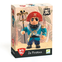 figurine arty toys ze piratous - DJECO DJ06851 3070900068513