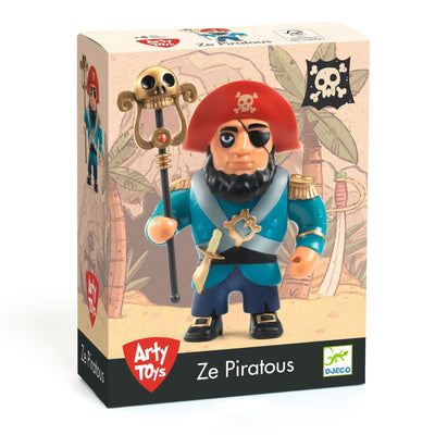 figurine arty toys ze piratous - DJECO DJ06851 3070900068513