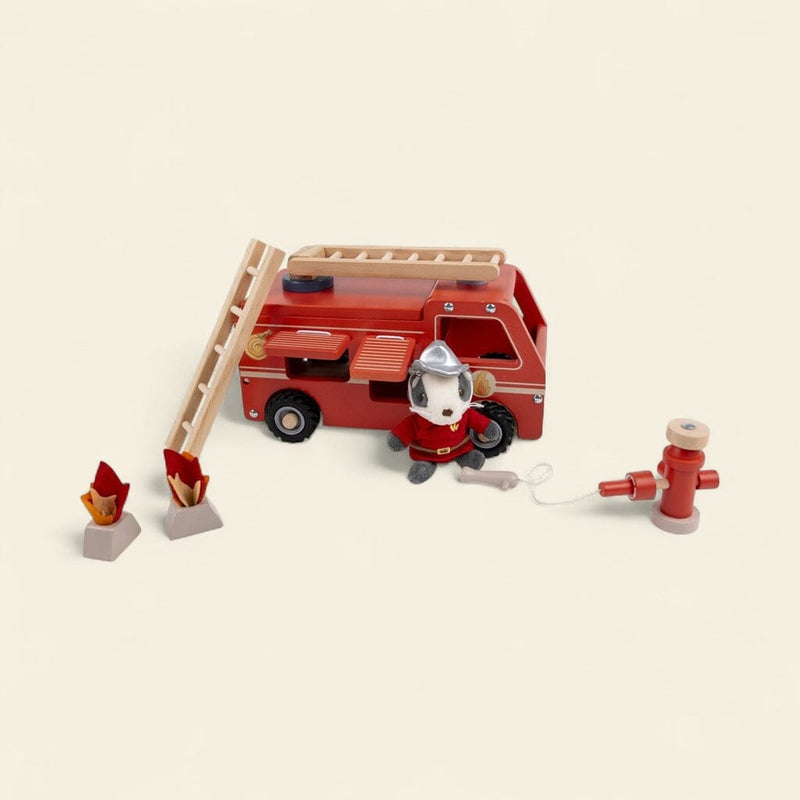 Figurine Camion de pompiers avec ami miniature - grand – Egmont Toys 