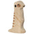 Figurine en bois suricate - HOLZTIGER 80606 4013594806060
