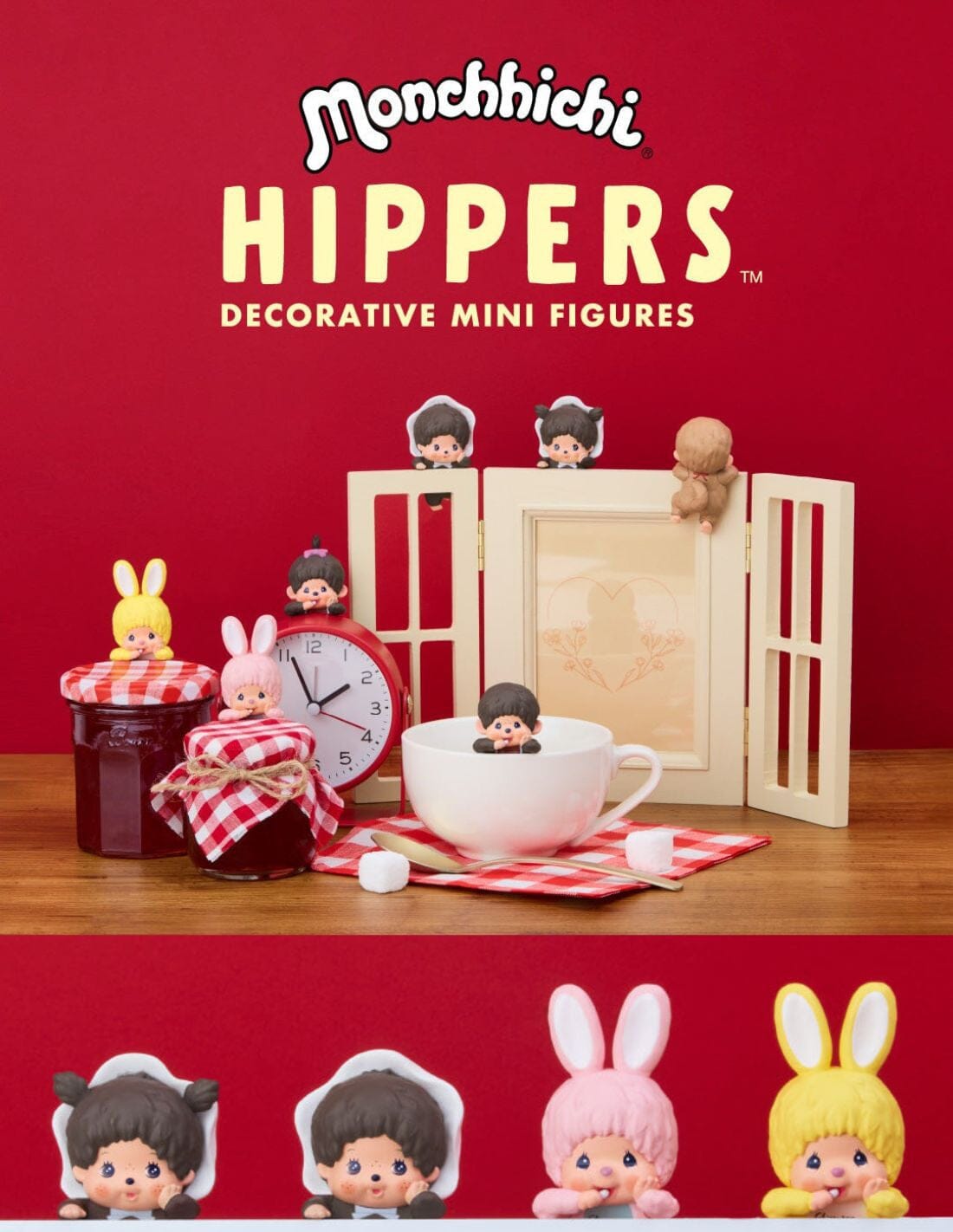 figurine hippers Monchhichi - SONNY ANGEL HIPPERSMONCHICHI 4542202670033