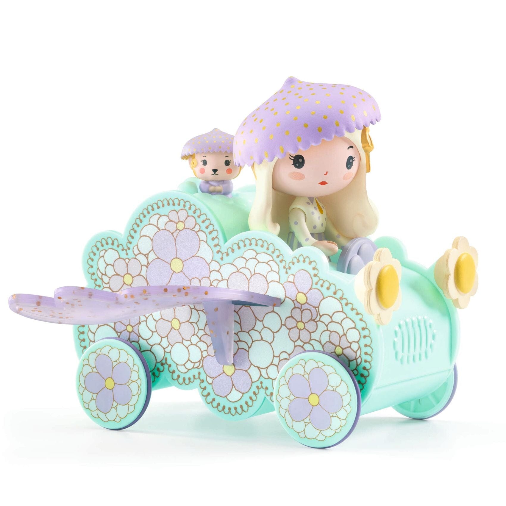 Figurine jil & jerry tinycar - DJECO DJ06939 3070900069398