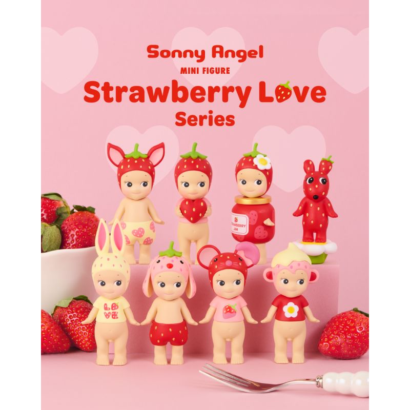 Figurine Strawberry Love - SONNY ANGEL 