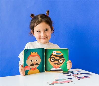 Funny faces jeu magnétique -DAM 5074460 0736313544602