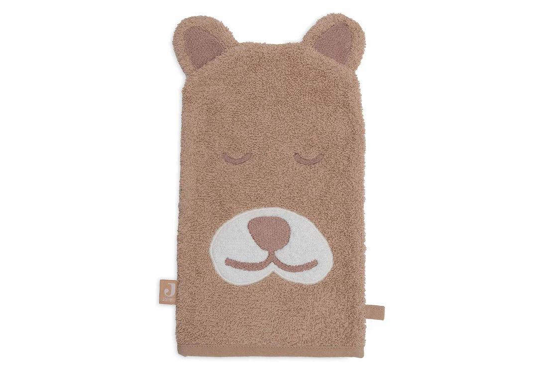 Gant de toilette Éponge Jungle Jambo Cheetah - Jollein 536-597-68057 8717329388413