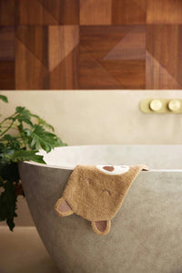Gant de toilette Éponge Jungle Jambo Cheetah - Jollein 536-597-68057 8717329388413