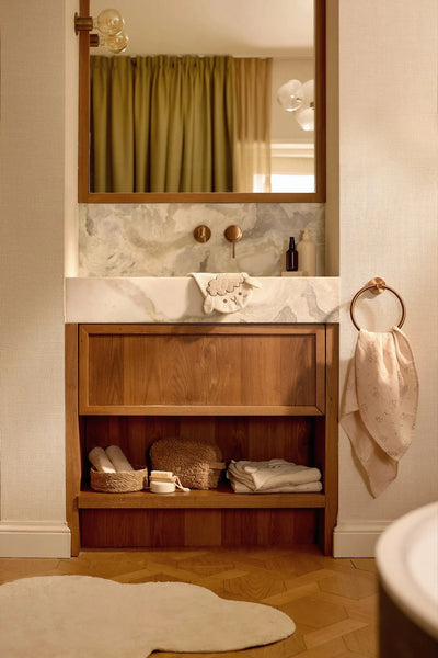 Gant de Toilette Éponge Sheep sonny - Jollein