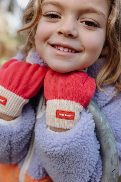 Gants Handy framboise - Hello Hossy