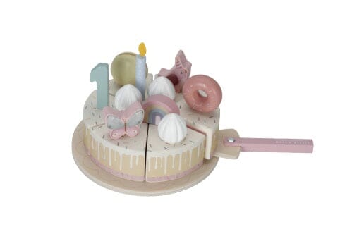 gateau d'anniversaire rose en bois - LITTLE DUTCH LD8015 '8713291880153