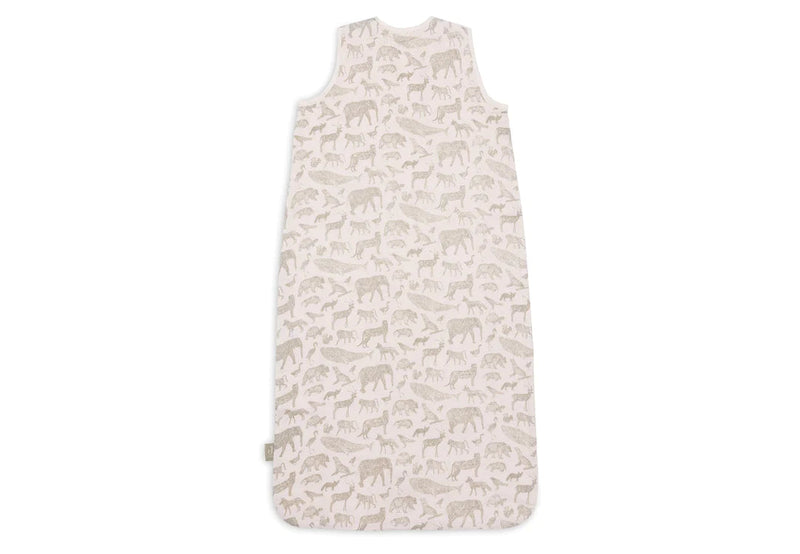 Gigoteuse gaze de Coton animals olive green - JOLLEIN 048-510-67043 8717329380127