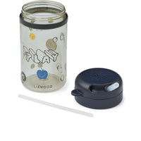 Gobelet à paille en tritan Pavia Play/ Dusty peppermint- LIEWOOD