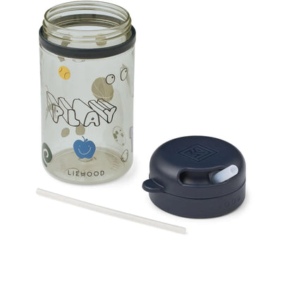 Gobelet à paille en tritan Pavia Play/ Dusty peppermint- LIEWOOD