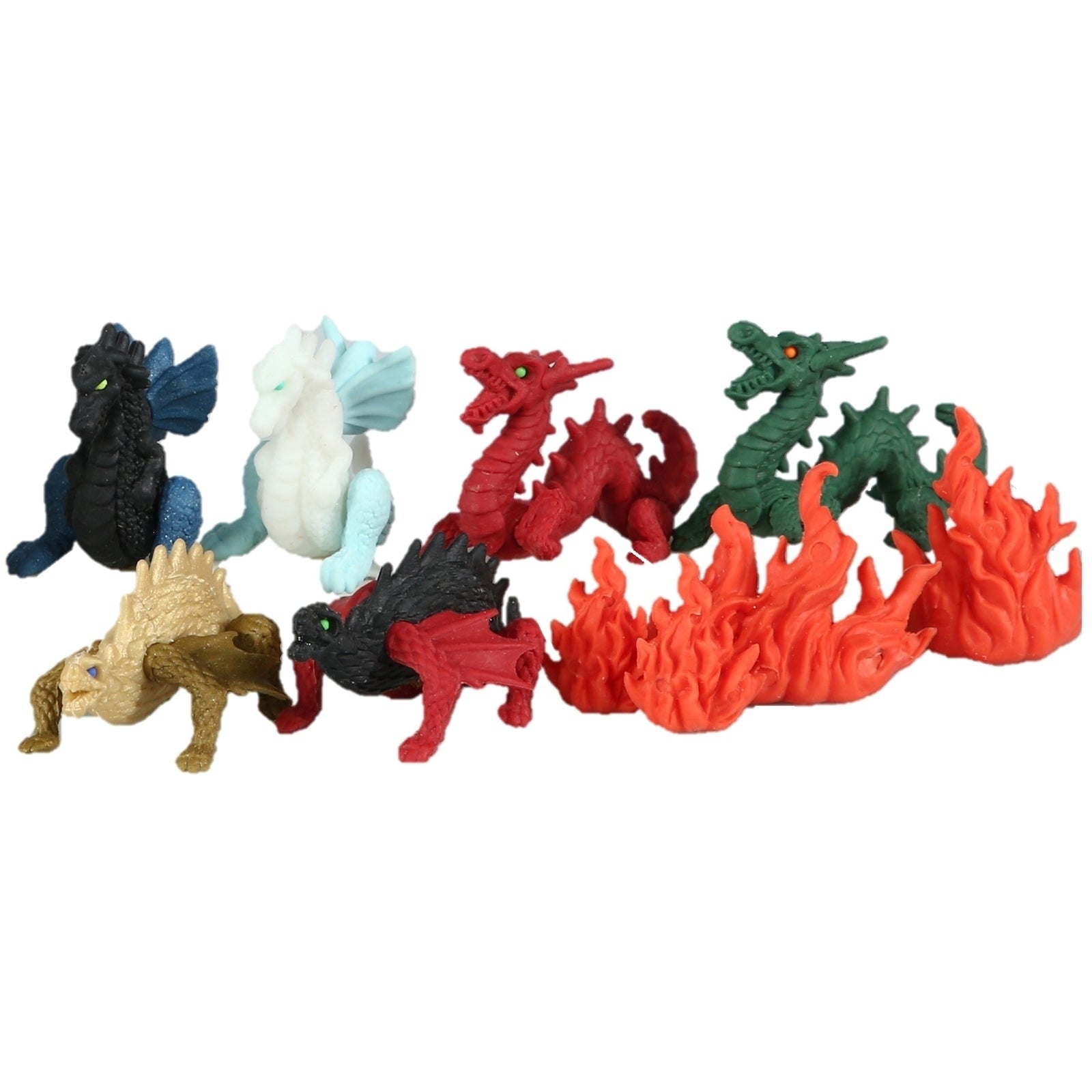 Gommes figurines Dragons – Iwako