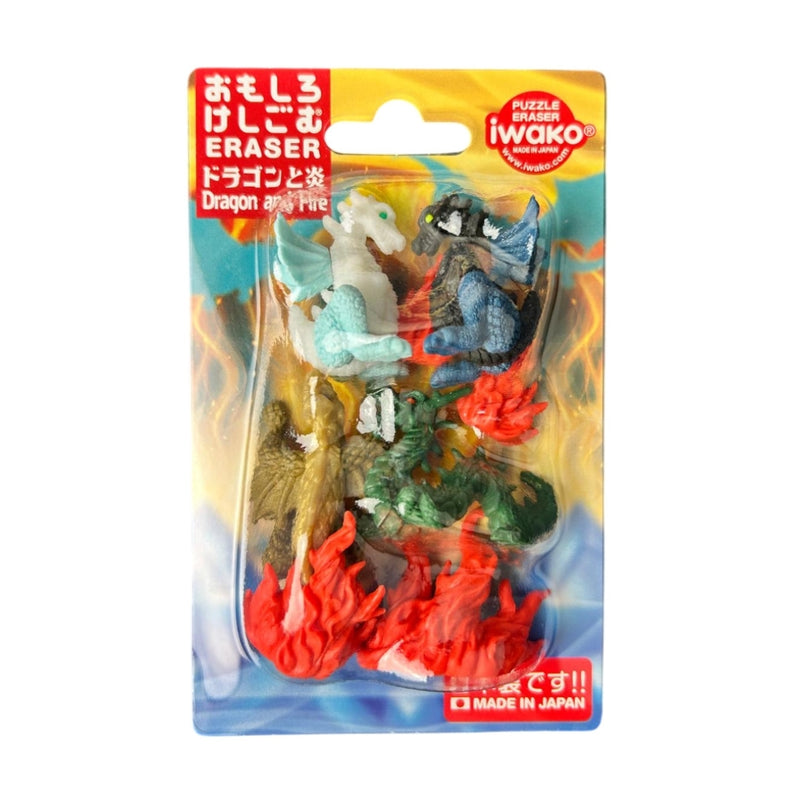 Gommes figurines Dragons – Iwako