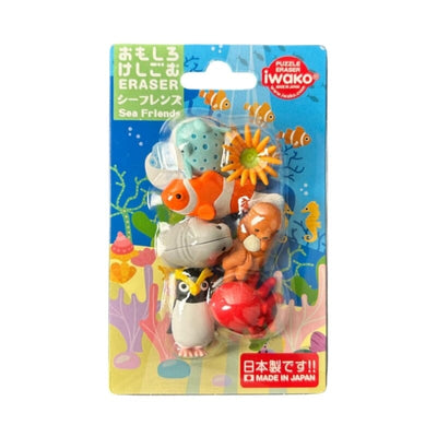 Gommes - Figurines - Les amis des mers - TROUSSELIER C01007 4991685021076