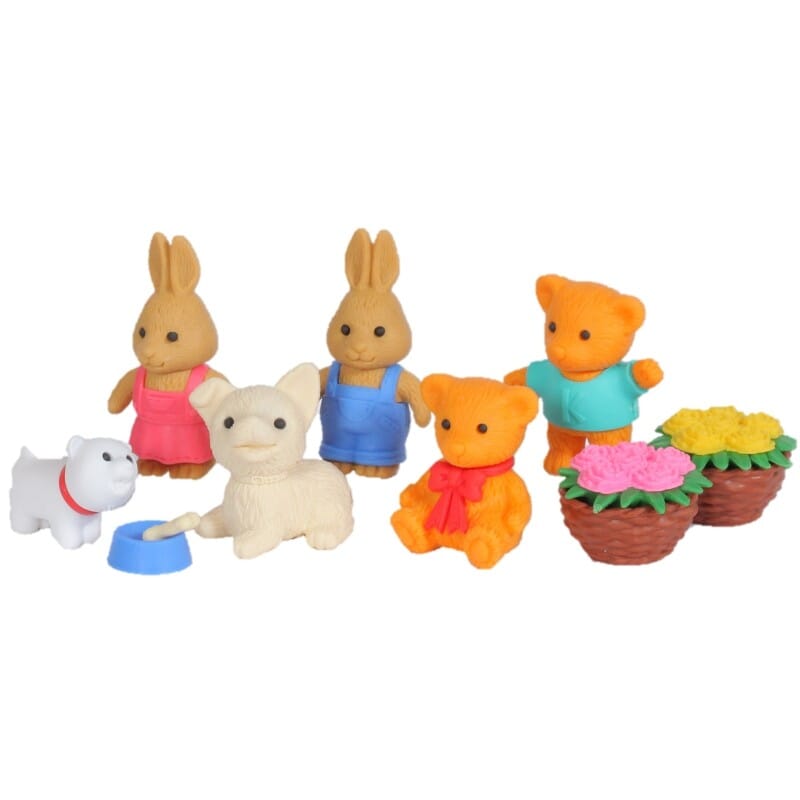 Gommes - Figurines - Les animaux du parc - TROUSSELIER C01009 4991685190031