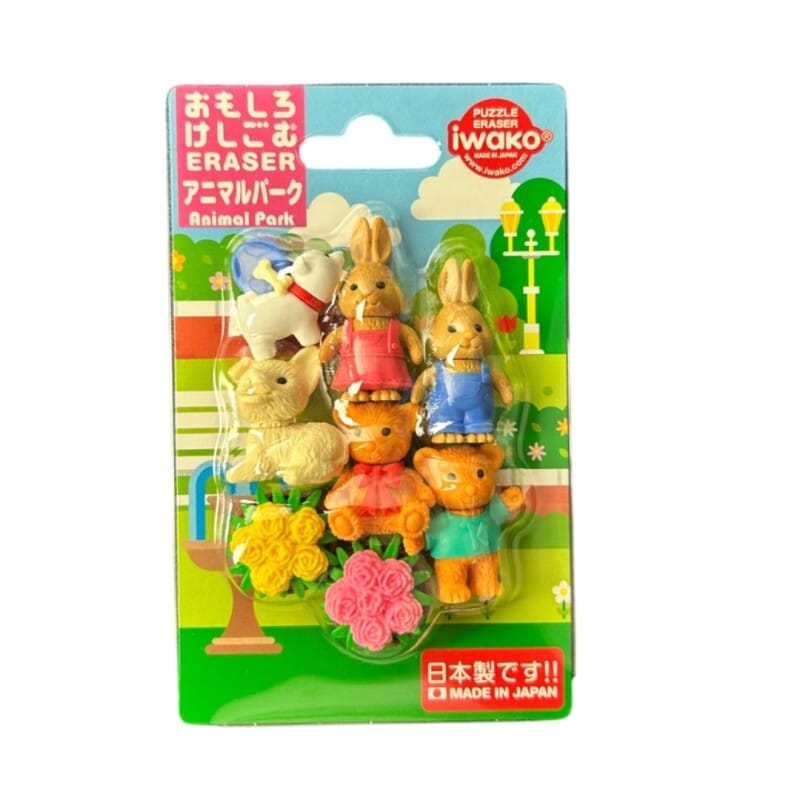Gommes - Figurines - Les animaux du parc - TROUSSELIER C01009 4991685190031