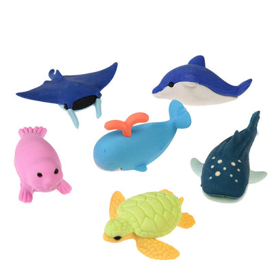 gommes ocean set de 6 - REX LONDON 29992 5027455442501