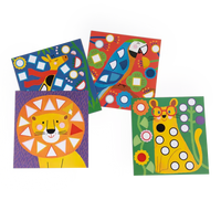 Gommettes géométriques Les Toupitis- Moulin Roty 679605 3575676796054