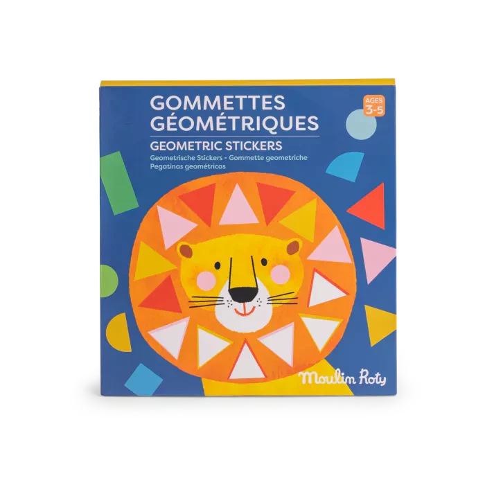 Gommettes géométriques Les Toupitis- Moulin Roty 679605 3575676796054