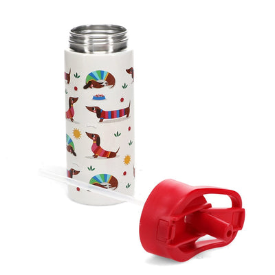 Gourde en acier inoxydable 500ml teckel - REX London 30964 5027455452241