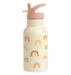 Gourde isotherme Arc en Ciel 350ml - A LITTLE LOVELY COMPANY DBSSRA37