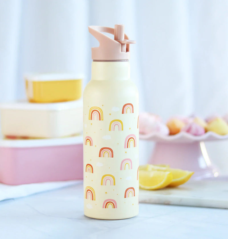 Gourde isotherme ARC EN CIEL 500ml - A LITTLE LOVELY COMPANY DBSXRA74 