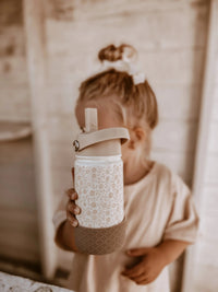 Gourde isotherme bouquet silhouette - Mrs. Ertha 1301-001 7427307061818