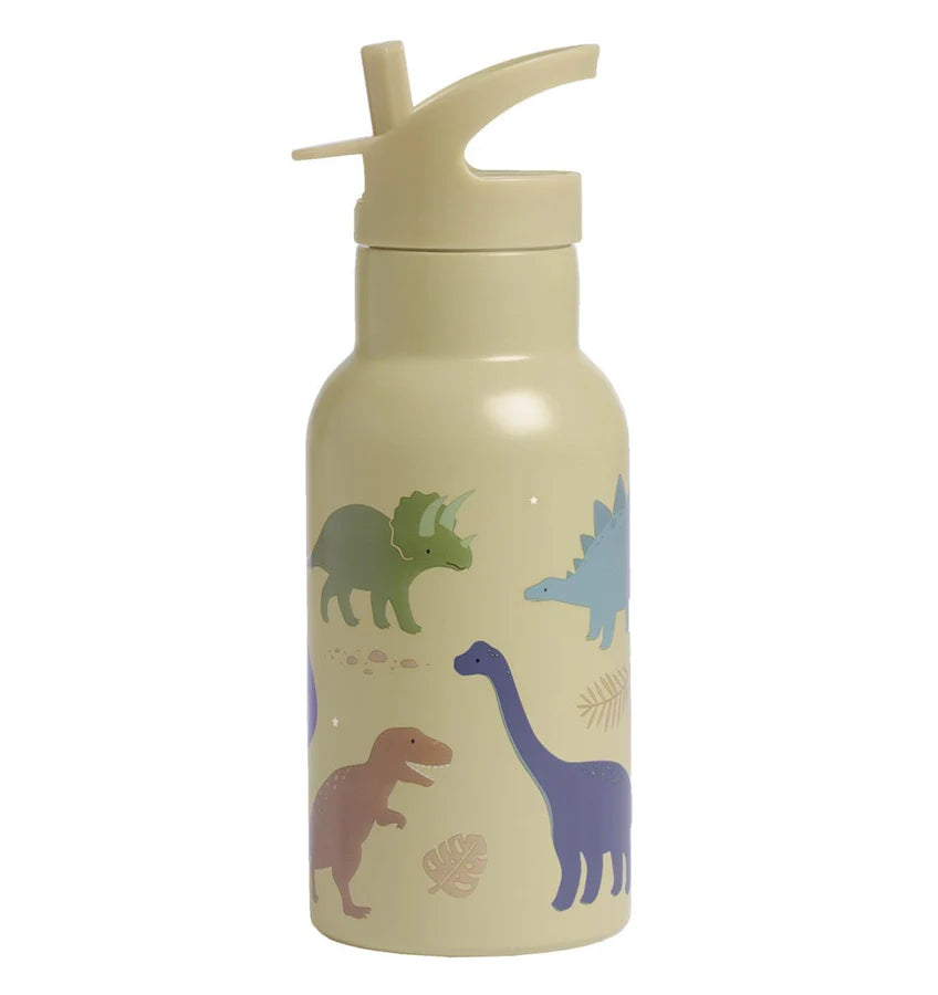 Gourde isotherme dino 350ml - A LITTLE LOVELY COMPANY DBSSDI40 