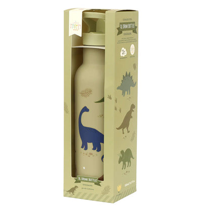 Gourde isotherme DINO 500ml - A LITTLE LOVELY COMPANY DBSXDI75