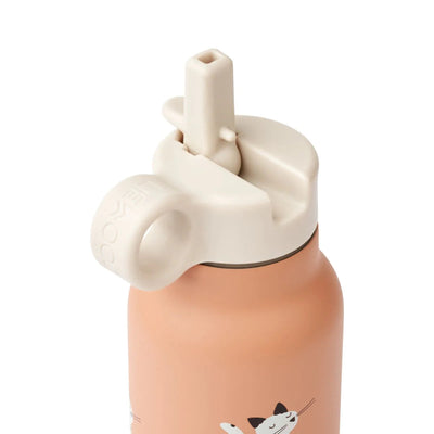 Gourde isotherme Falk cat/ tuscany rose 350ml - LIEWOOD LW19617 2175 5715493372897