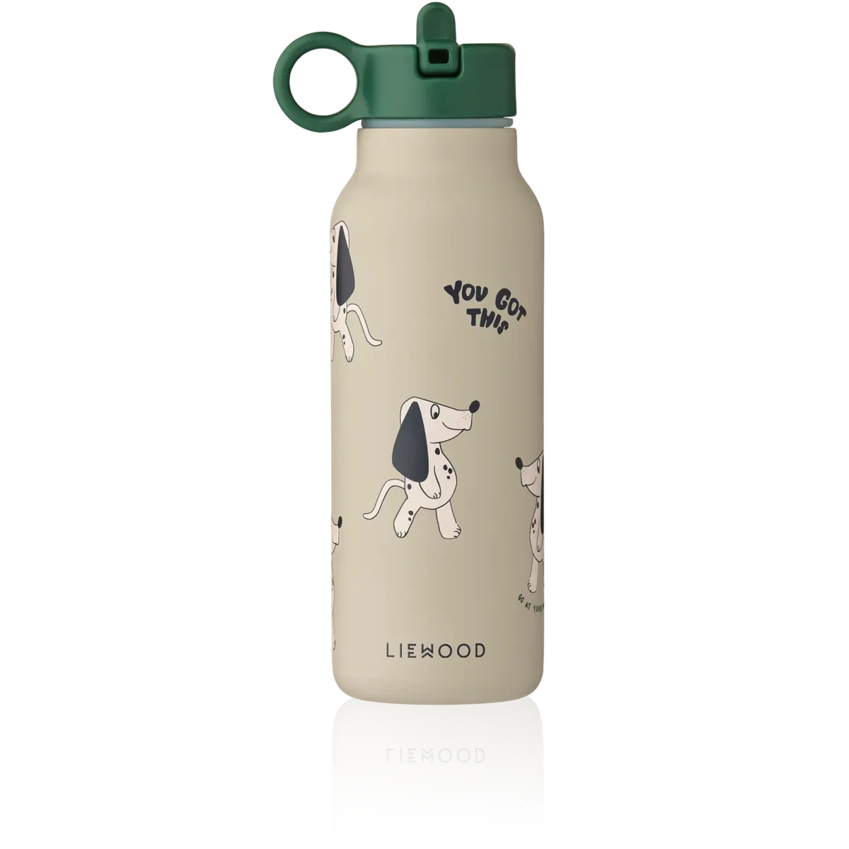 Gourde isotherme Falk Dakota Dog / Misty 350ml - LIEWOOD 