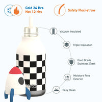 Gourde isotherme fusée rocket Bestie Bottle - ASOBU SBV44 ROCKET 842591056093