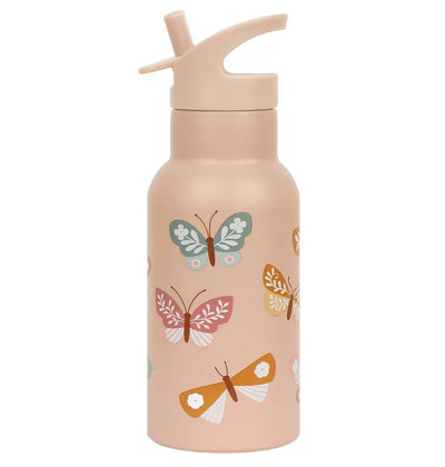 Gourde isotherme Papillon 350ml - A LITTLE LOVELY COMPANY DBSSBU57