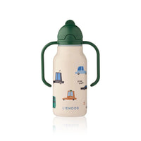 Gourde Kimmie 250 ml Cars / Sandy - LIEWOOD