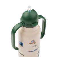 Gourde Kimmie 250 ml Cars / Sandy - LIEWOOD